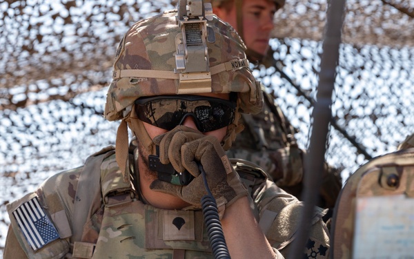 2nd Stryker Brigade Combat Team leadership visits JTF-SB Soldiers in Otay Mountain