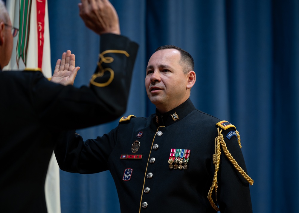 Chief Becker Promotion and Reenlistment