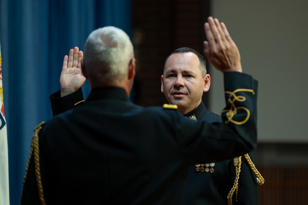 Chief Becker Promotion and Reenlistment