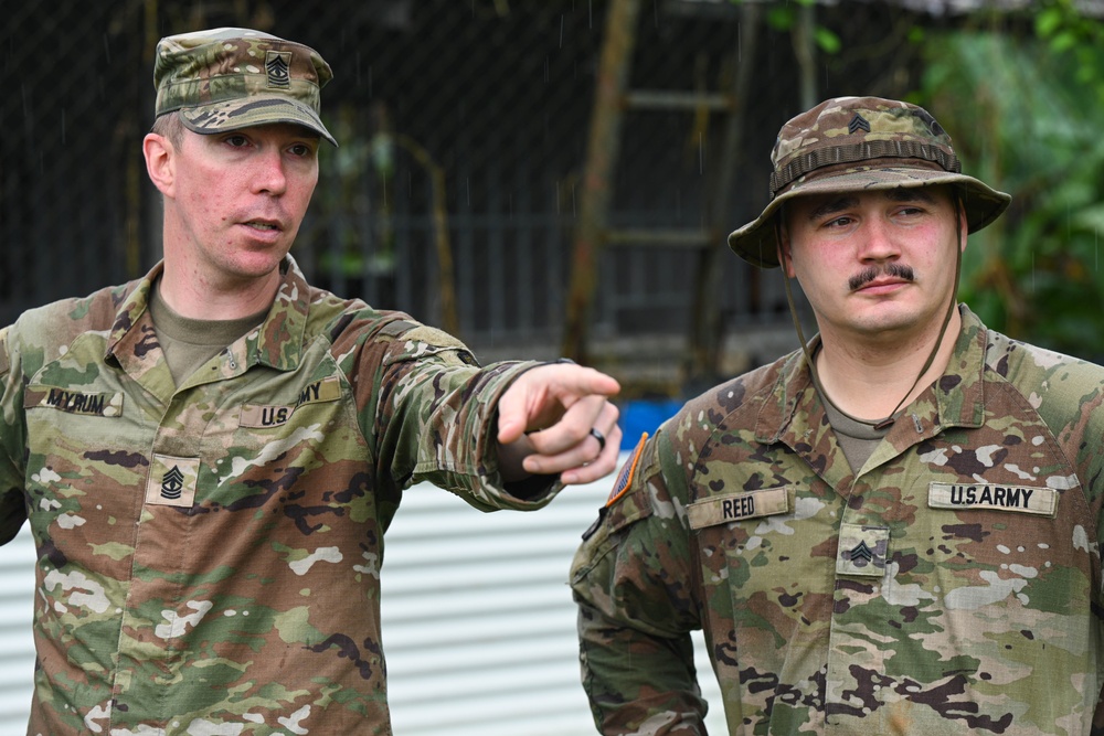 JSCG-P technical engineers and USACE FEST partner with Panama and U.S. Embassy to improve school facilities and municipal water system