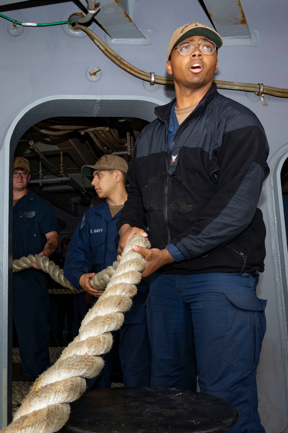 Daily Operations Aboard USS George H.W. Bush (CVN 77)