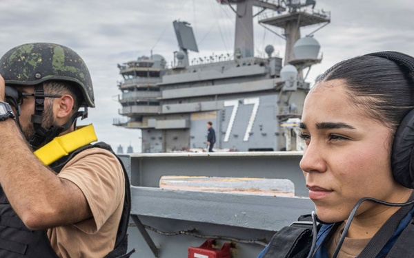 Daily Operations Aboard USS George H.W. Bush (CVN 77)
