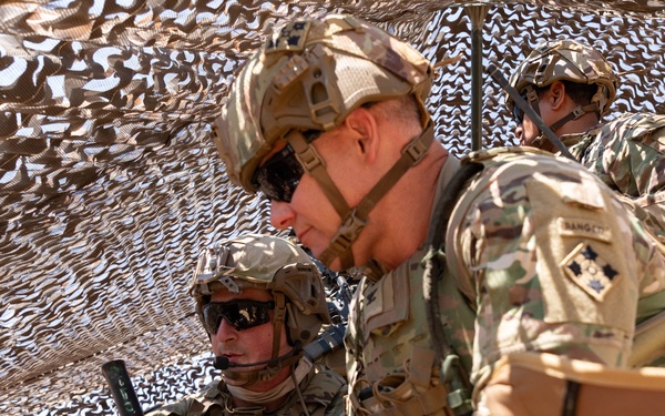 2nd Stryker Brigade Combat Team leadership visits JTF-SB Soldiers in Otay Mountain