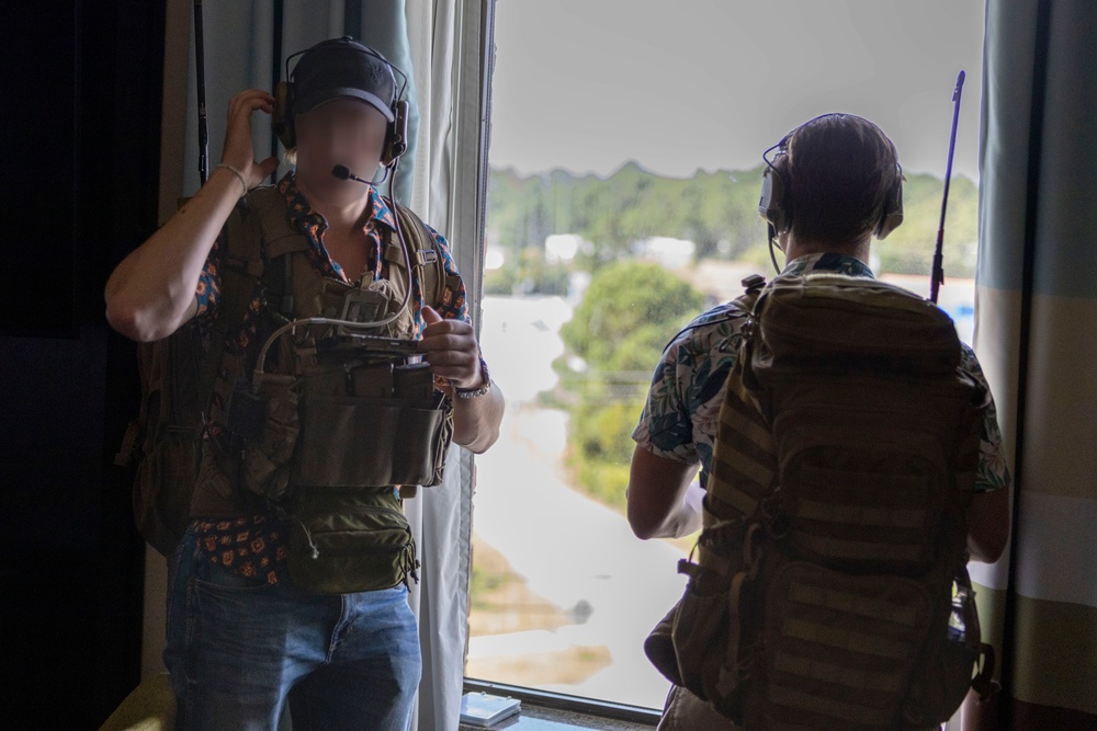 2nd ANGLICO &amp; NATO Allies Conduct Joint Urban Close Air Support Training During Exercise Burmese Chase 25