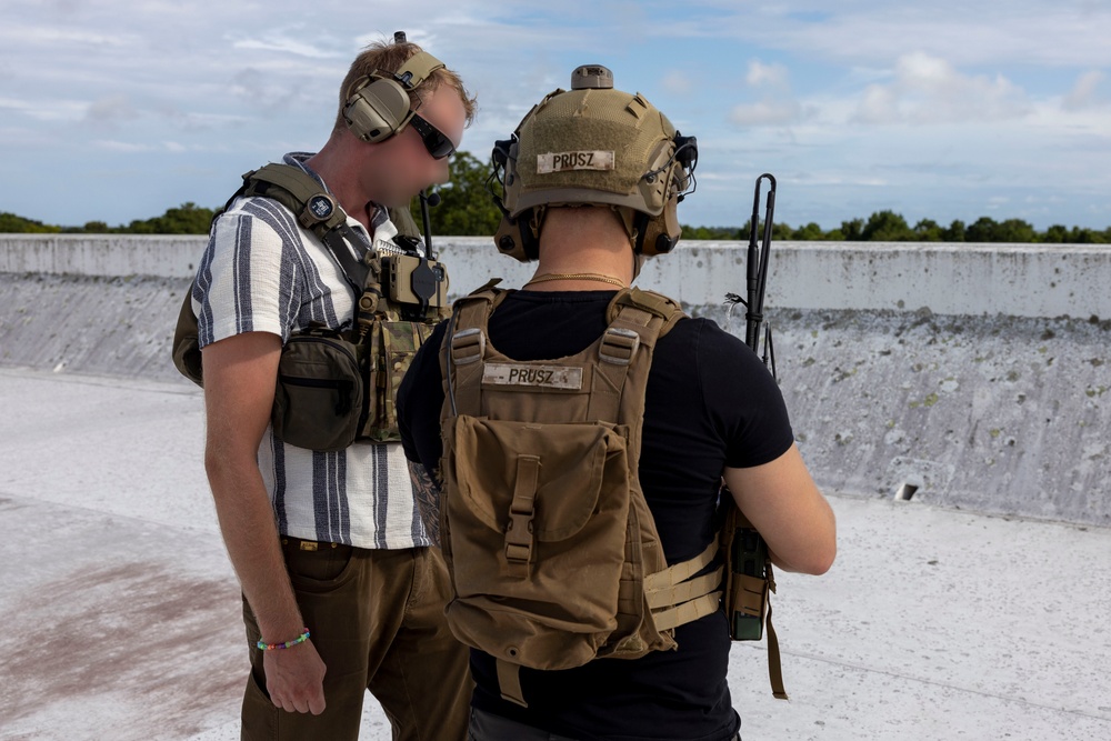 2nd ANGLICO &amp; NATO Allies Conduct Joint Urban Close Air Support Training During Exercise Burmese Chase 25