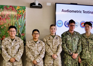 NMRTC Twentynine Palms bolsters medical readiness through hearing health with latest Audiology Technician Course