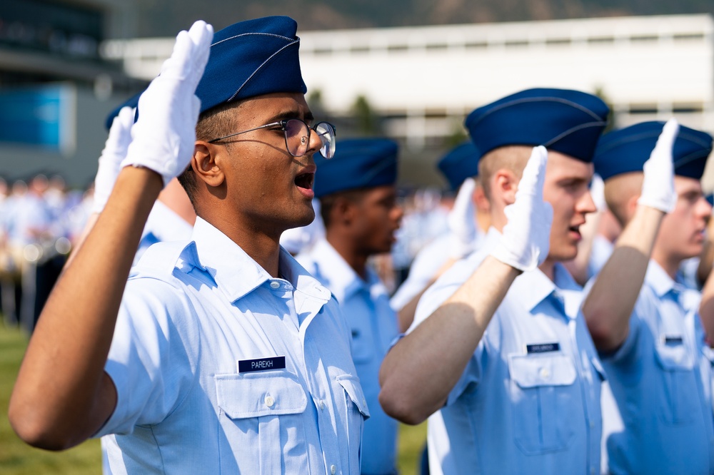 U.S. Air Force Academy Acceptance Day Parade 2025