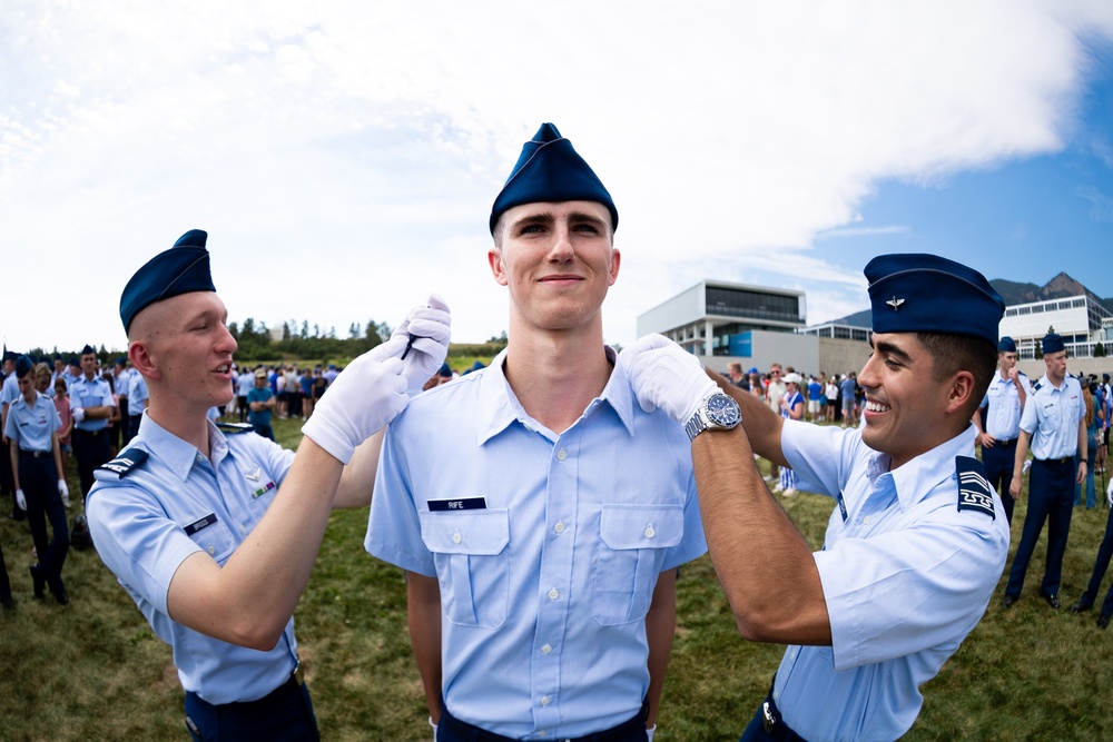 U.S. Air Force Academy Acceptance Day Parade 2025