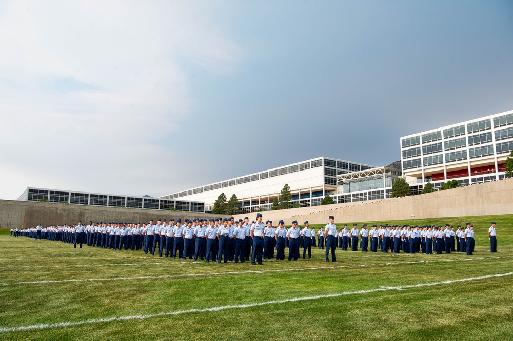 U.S. Air Force Academy Acceptance Day Parade 2025