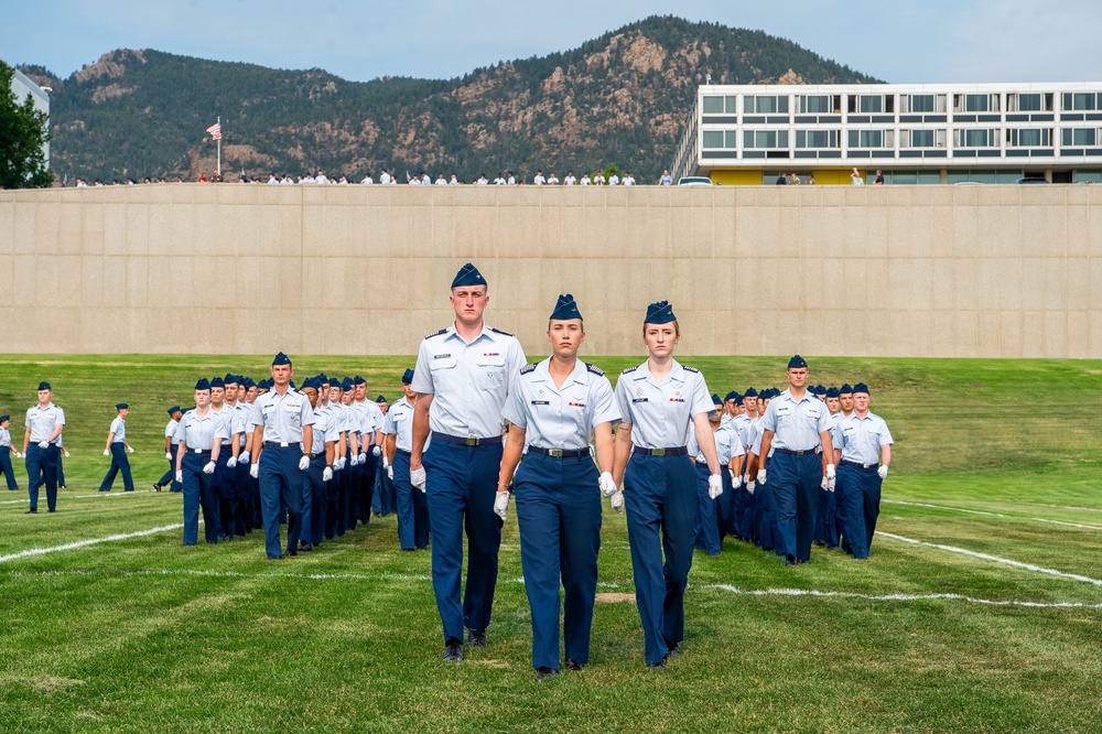 U.S. Air Force Academy Acceptance Day Parade 2025
