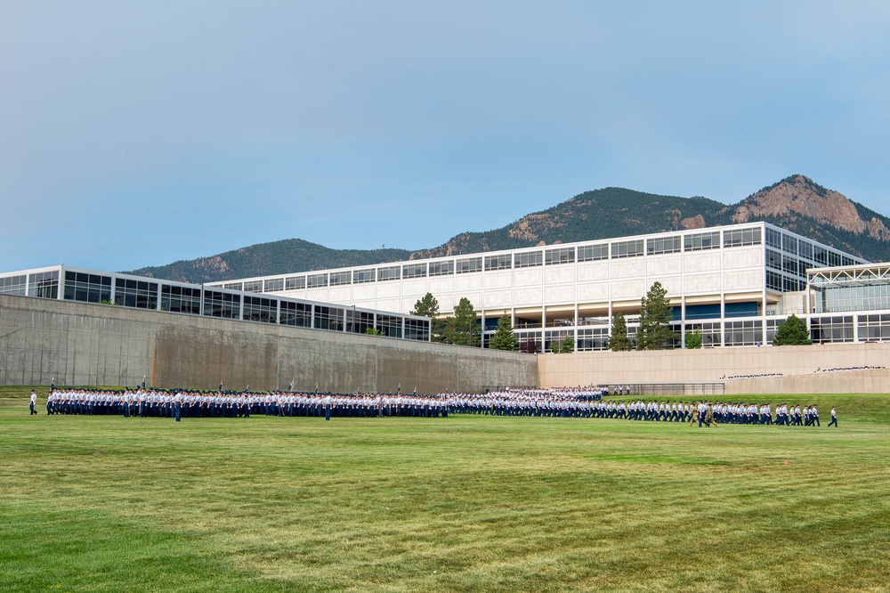U.S. Air Force Academy Acceptance Day Parade 2025