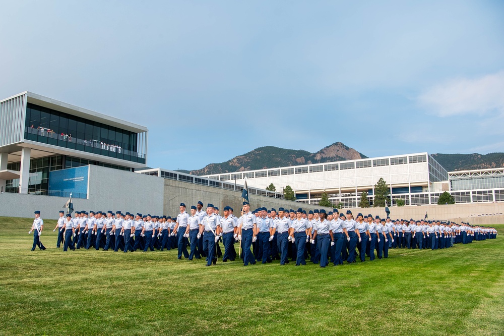 U.S. Air Force Academy Acceptance Day Parade 2025