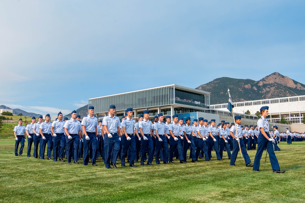 U.S. Air Force Academy Acceptance Day Parade 2025