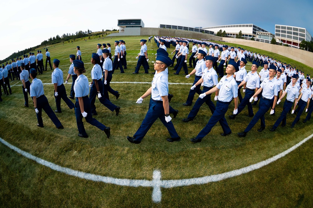 U.S. Air Force Academy Acceptance Day Parade 2025