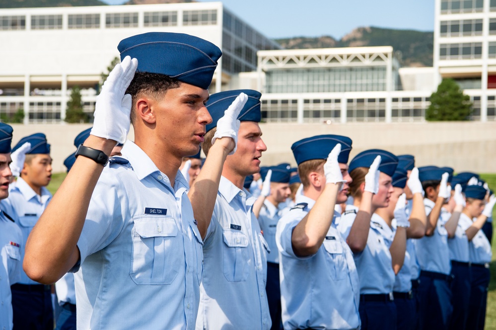 U.S. Air Force Academy Acceptance Day Parade 2025
