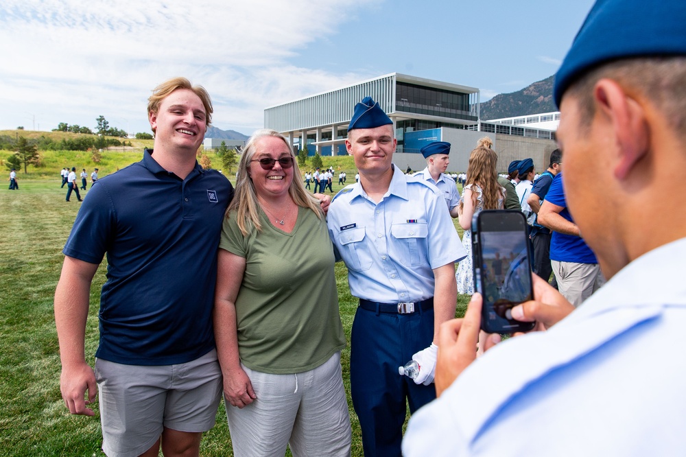 U.S. Air Force Academy Acceptance Day Parade 2025