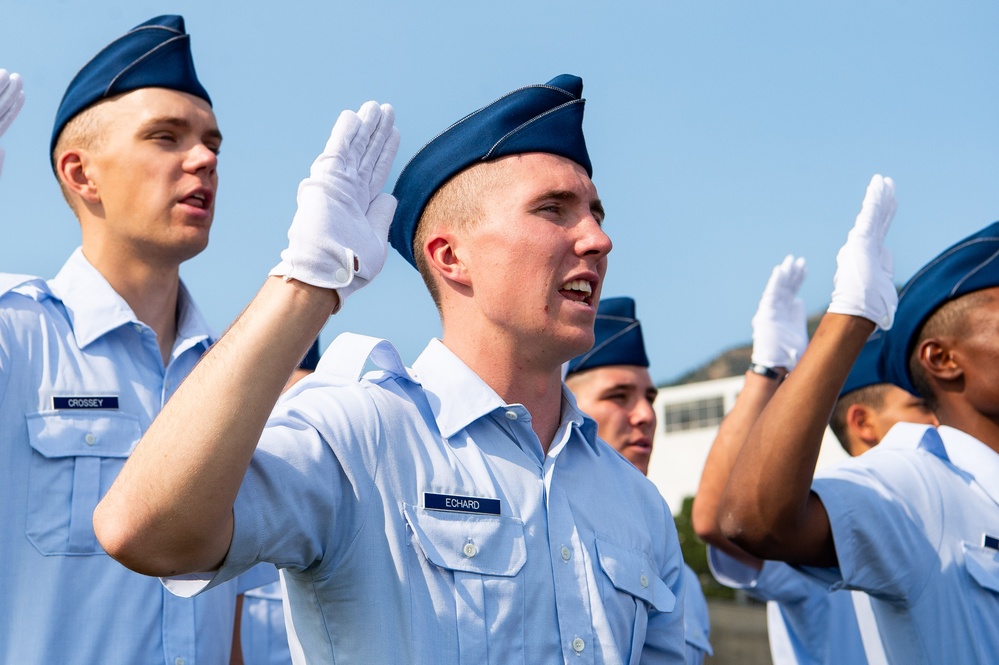 U.S. Air Force Academy Acceptance Day Parade 2025