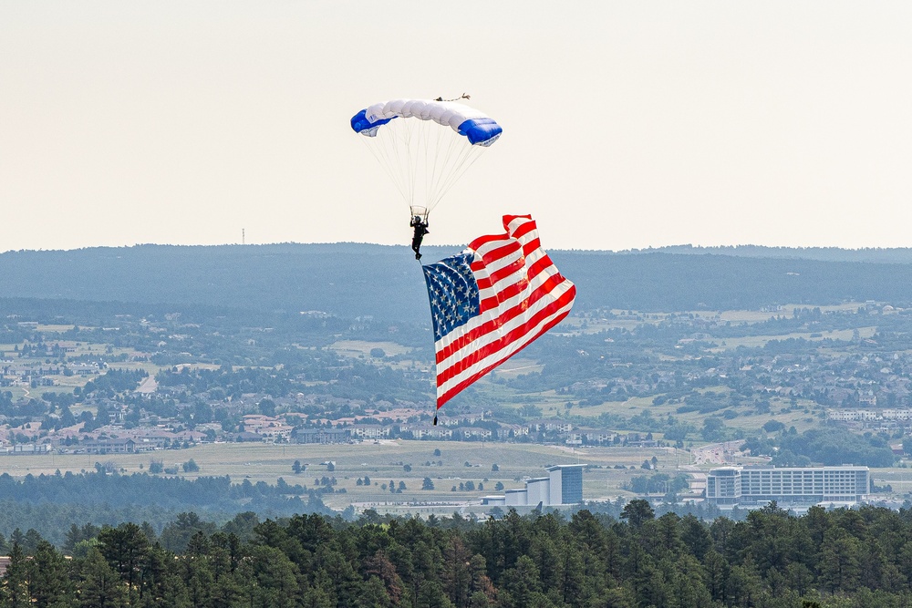 U.S. Air Force Academy Acceptance Day Parade 2025