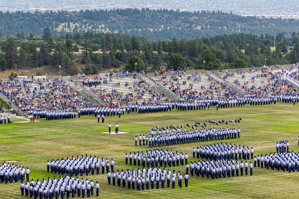 U.S. Air Force Academy Acceptance Day Parade 2025