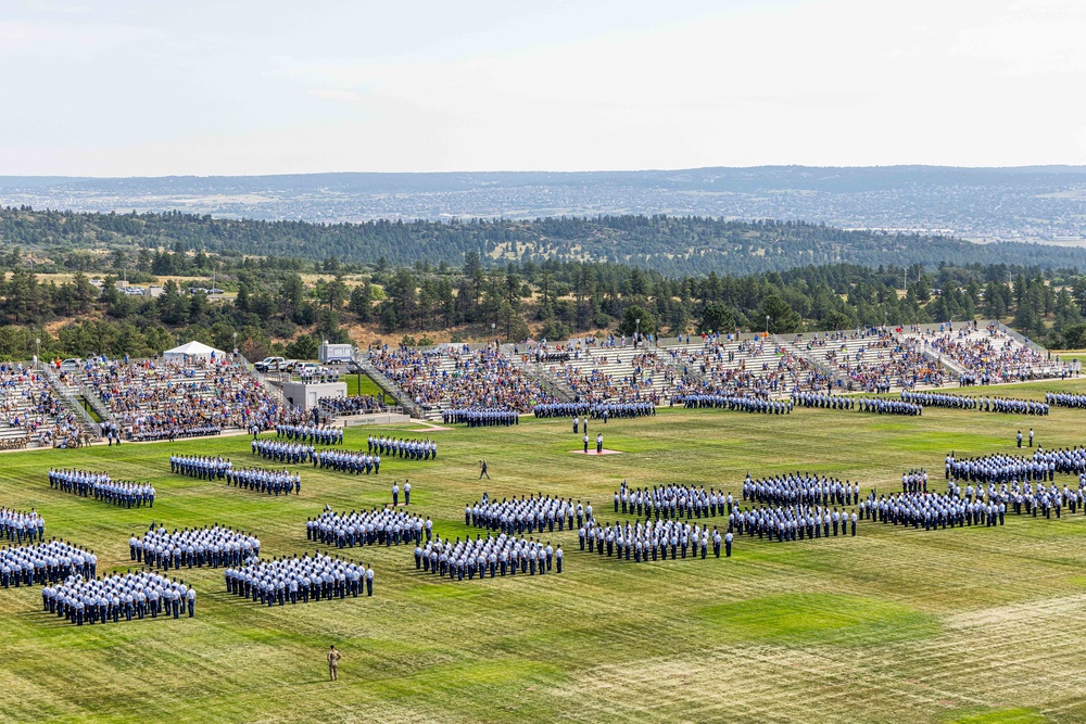 U.S. Air Force Academy Acceptance Day Parade 2025