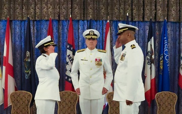 U.S. Naval Hospital Okinawa Holds Change of Command