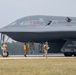 B-2 Spirit aircrews swap during Northern Strike 2025