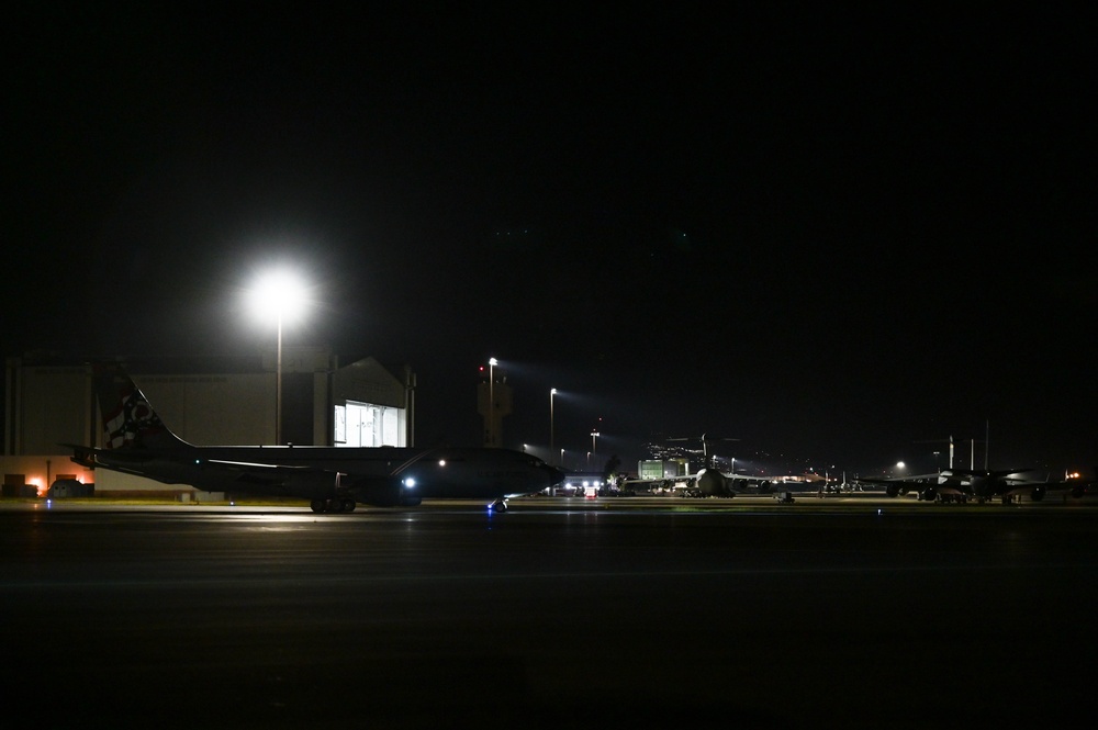 Team Hickam supports transient aircraft during Air Force Department-Level Exercise series