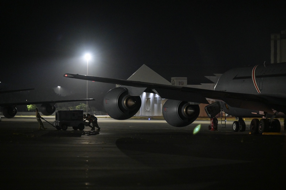 Team Hickam supports transient aircraft during Air Force Department-Level Exercise series