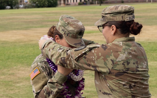 18th Transport Detachment promotion ceremony