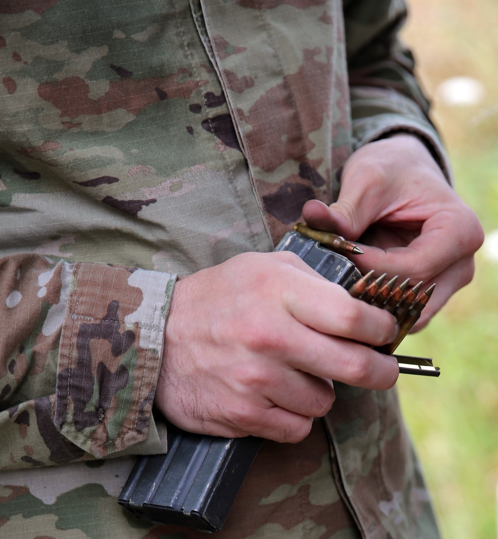 2d TSB Soldiers unleash firepower during weapons qualifications