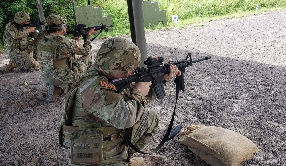 2d TSB Soldiers unleash firepower during weapons qualifications