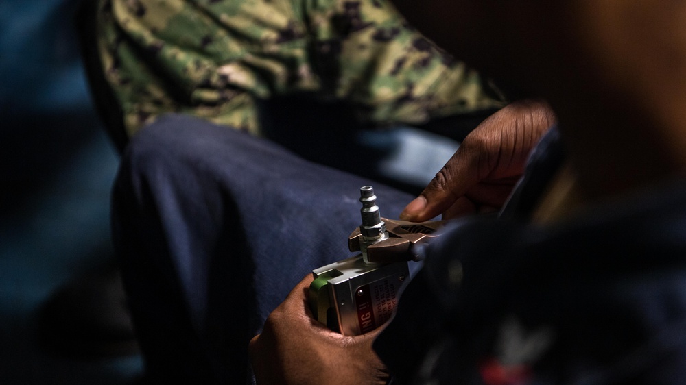 Reagan Sailors conduct daily operations