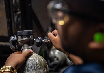 Reagan Sailors conduct daily operations