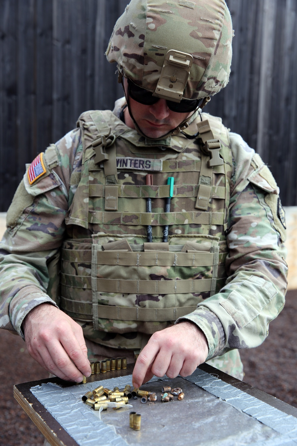 2d TSB Soldiers unleash firepower during weapons qualifications