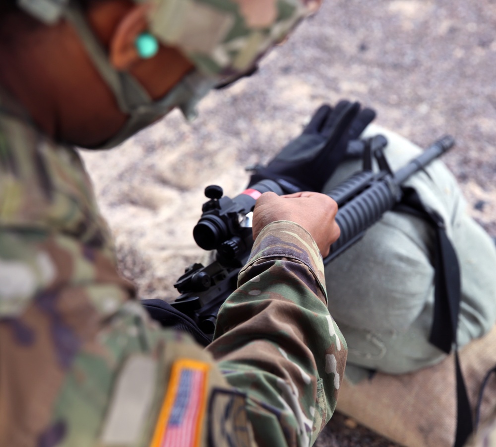 2d TSB Soldiers unleash firepower during weapons qualifications