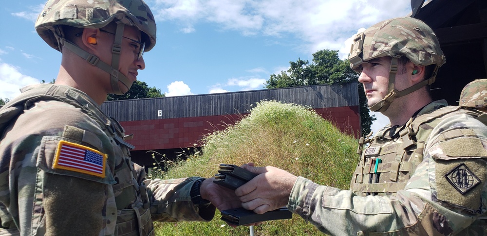 2d TSB Soldiers unleash firepower during weapons qualifications