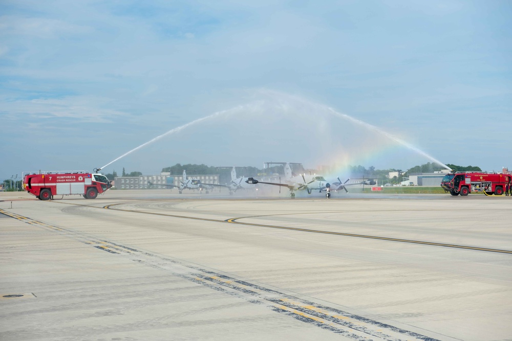 Aircraft Legacy Ceremony by  3rd Military Intelligence Battalion