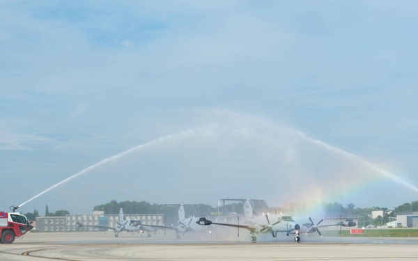 Aircraft Legacy Ceremony by  3rd Military Intelligence Battalion