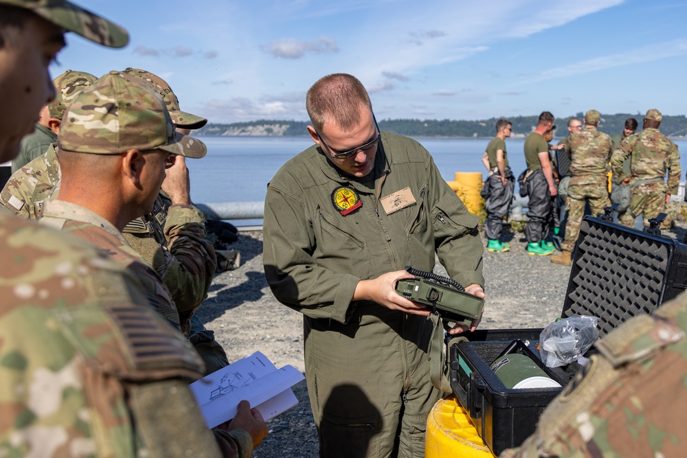 CBIRF Conducts CBRN Training with PSU 311 at Arctic Edge 25