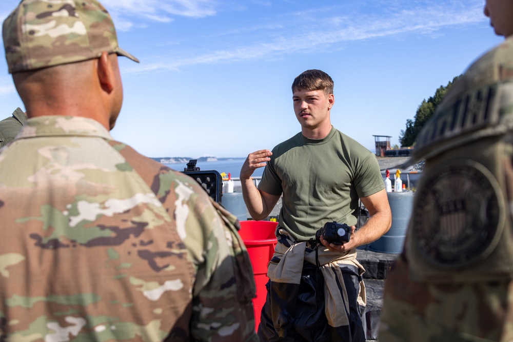 CBIRF Conducts CBRN Training with PSU 311 at Arctic Edge 25