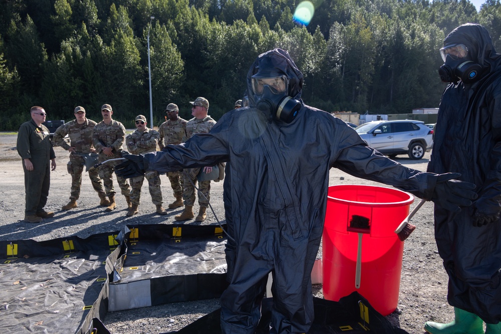 CBIRF Conducts CBRN Training with PSU 311 at AE25
