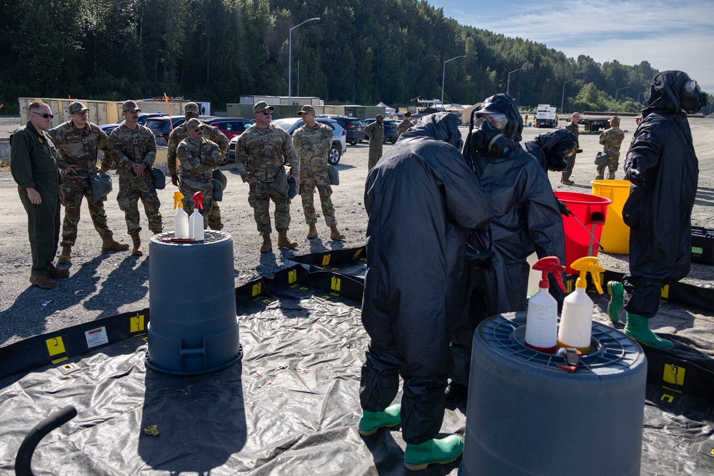 CBIRF Conducts CBRN Training with PSU 311 at Arctic Edge 25