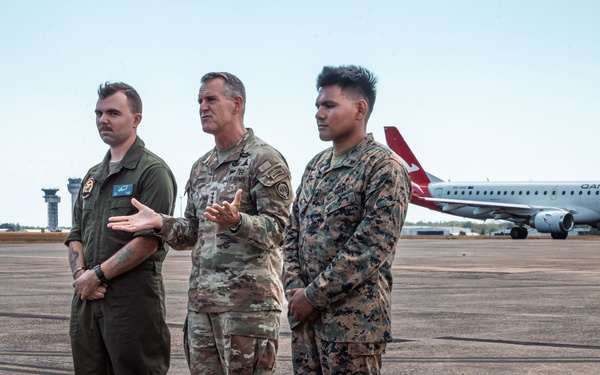 MRF-D 25.3: USINDOPACOM deputy commanding general visits MRF-D Marines