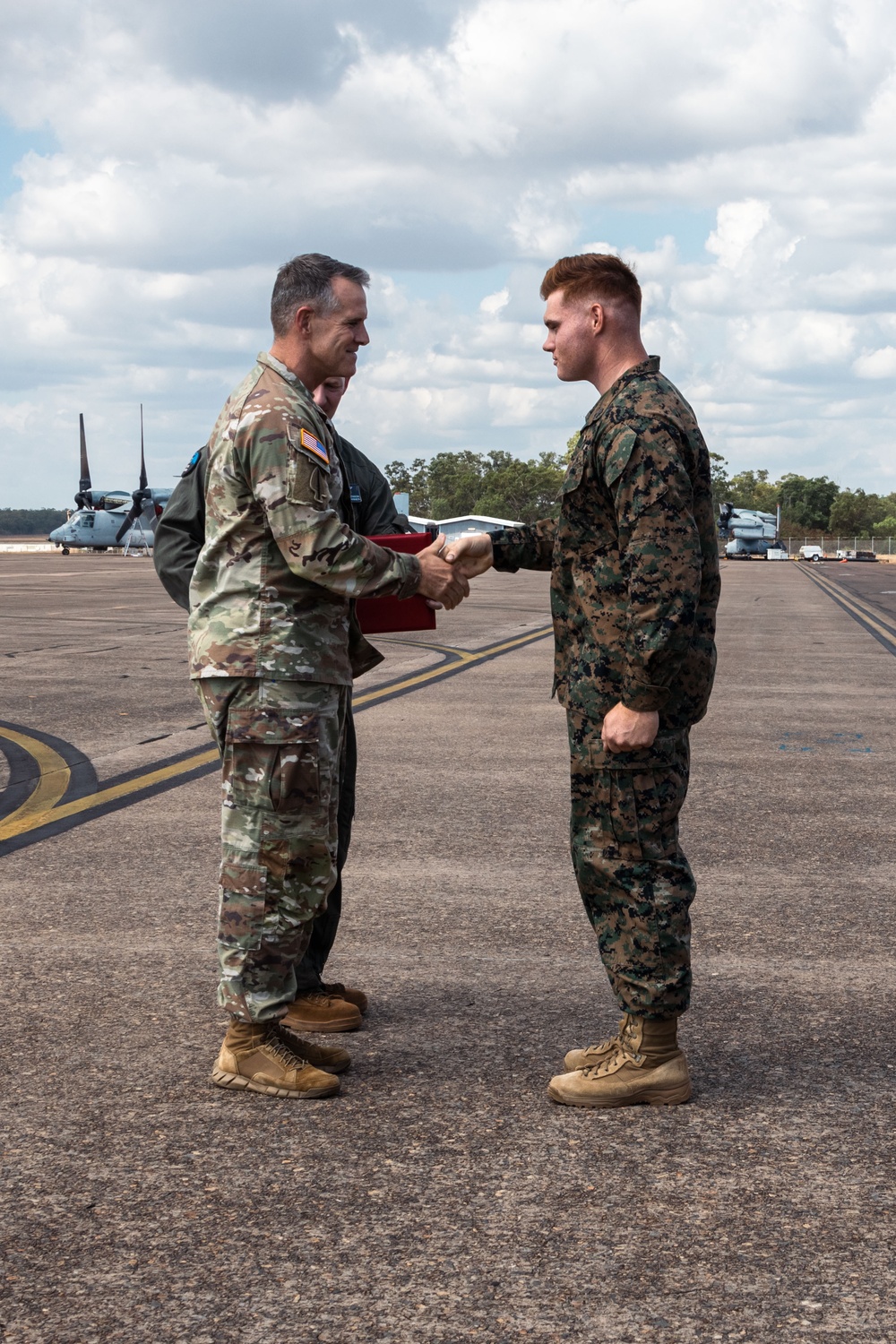 MRF-D 25.3: USINDOPACOM deputy commanding general visits MRF-D Marines