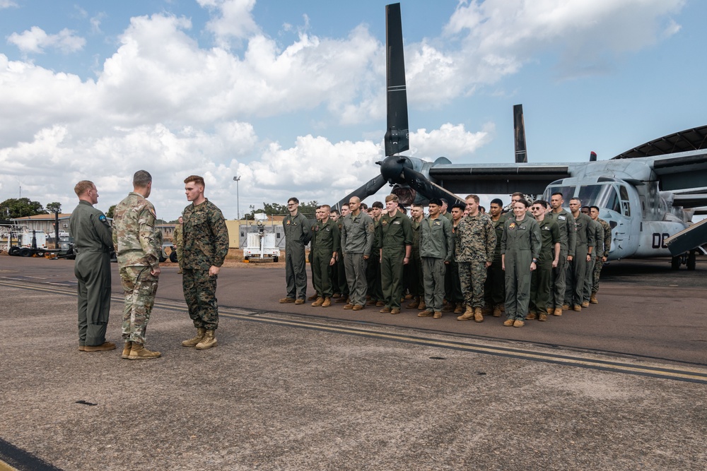 MRF-D 25.3: USINDOPACOM deputy commanding general visits MRF-D Marines