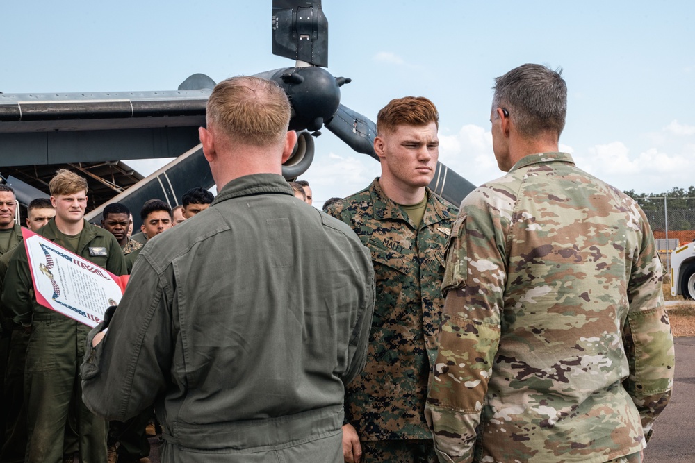 MRF-D 25.3: USINDOPACOM deputy commanding general visits MRF-D Marines