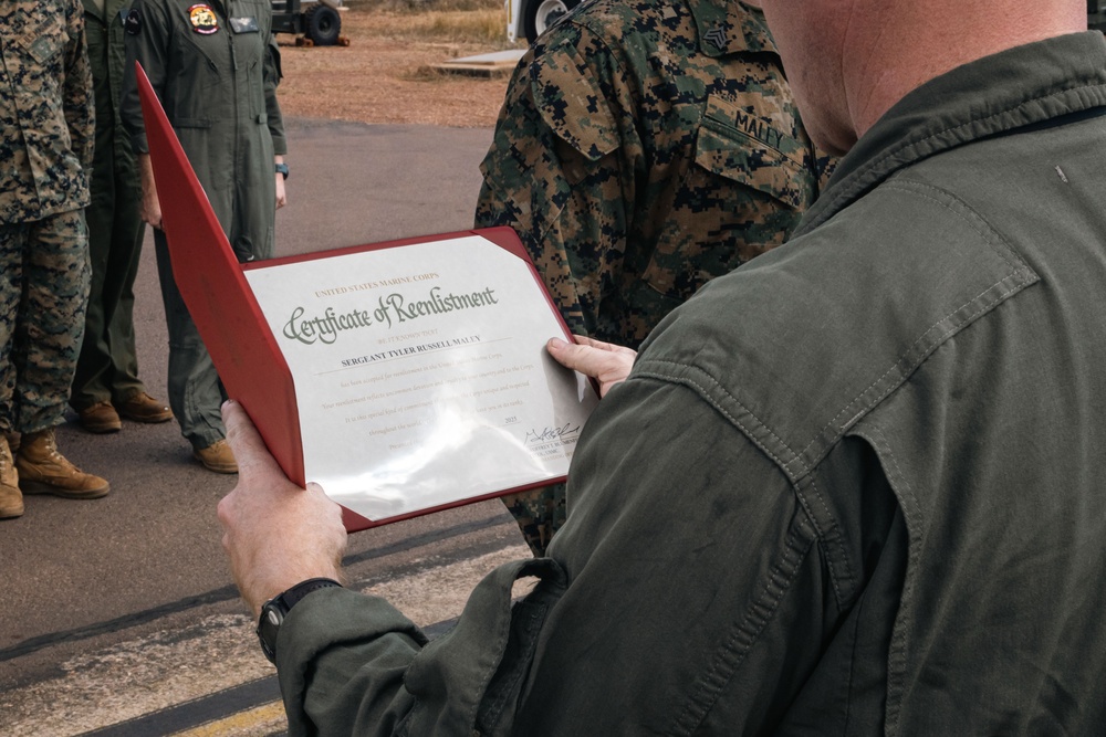 MRF-D 25.3: USINDOPACOM deputy commanding general visits MRF-D Marines