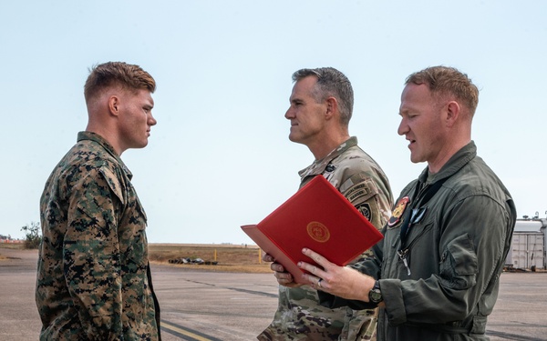 MRF-D 25.3: USINDOPACOM deputy commanding general visits MRF-D Marines