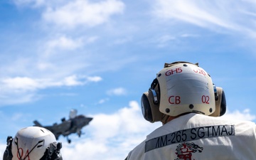 USS America (LHA 6) Conducts Flight Operations