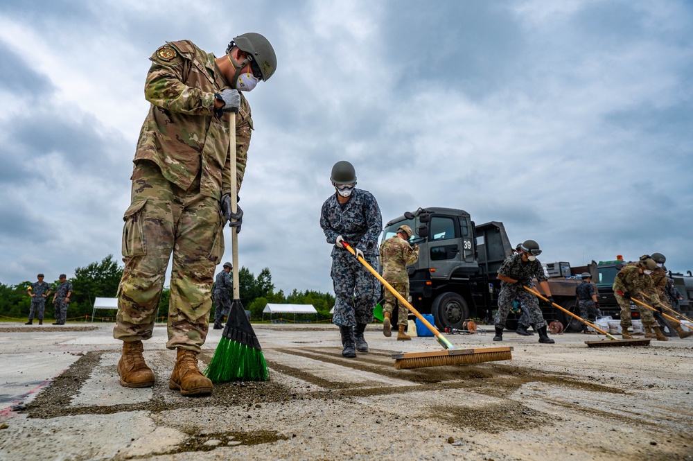 From Misawa to Chitose: 35th CES Showcases Bilateral Airfield Recovery
